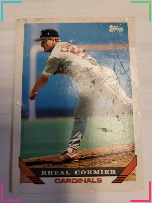 1993 Topps Rheal Cormier #149 St. Louis Cardinals Baseball Card