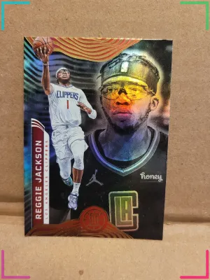 Reggie Jackson 2021-22 Panini Illusions #113 Los Angeles Clippers