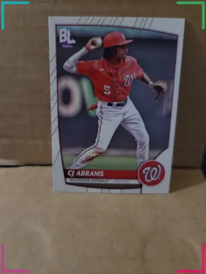 2023 Topps Big League #31 CJ Abrams - Washington Nationals