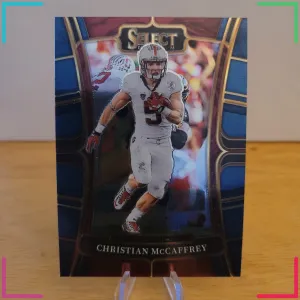 2023 Panini Select Draft Picks #41 Christian McCaffrey - Blue Retail Base Card