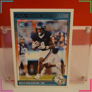 2024 Panini Score Malik Washington #370 RC