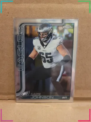 Lane Johnson #246 - 2025 Topps Chrome