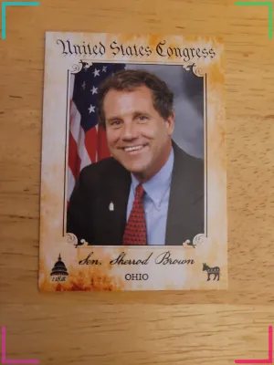 2024 Fascinating Cards 118th US Congress Sherrod Brown #069