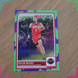 DILLON BROOKS 2023-24 HAUNTED NBA HOOPS SLIME HOUSTON ROCKETS CARD #264