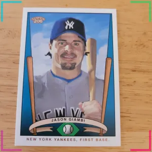 JASON GIAMBI - 2002 Topps T206 - #T206-4 - Yankees - Comb. Shipping