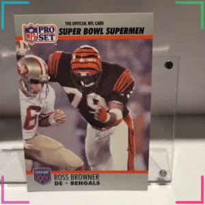 1990 Pro Set Super Bowl XXV Silver Anniversary - Ross Browner #74