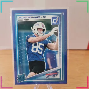 2025 Panini Donruss Press Proof Blue Jackson Hawes