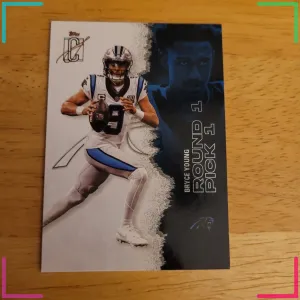 Topps Signature Class 2025 - Bryce Young #9 Round 1 Pick 1 Rookie Panthers NFL