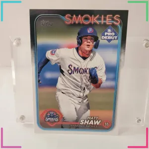 2024 Topps Pro Debut - Matt Shaw #PD-133 (RC)
