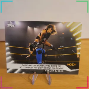 Dakota Kai / Rhea Ripley 2021 Topps WWE Women's Division Wrestling #55 NXT