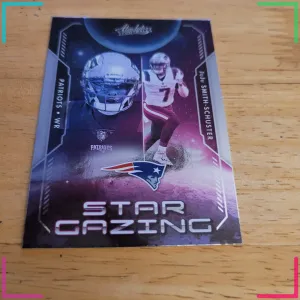 JuJu Smith-Schuster 2023 Panini Absolute Star Gazing #SG-18 New England Patriots