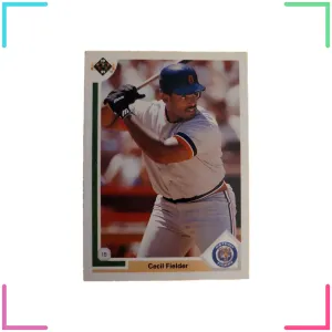 1991 Upper Deck #244 Cecil Fielder Detroit Tigers NM-MINT