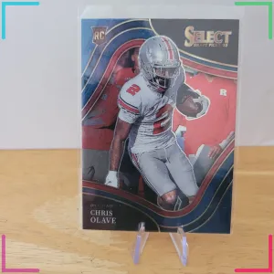 2022 Panini Select Draft Picks - Field Level Chris Olave #105 Blue (RC)