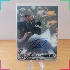 2018 Topps Chrome - Rookie Autographs Thyago Vieira #RA-TV (AU, RC)