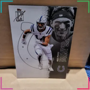 Alec PierceTopps 2024 Composite #78 Indianapolis Colts Rookie Football Card