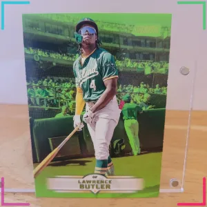 2025 Topps Stadium Club - Lawrence Butler #78 Lime Green