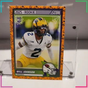 2025 Score - Rookies Will Johnson #11 Pumpkin (RC)