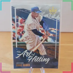 2022 Panini Diamond Kings - The Art of Hitting Ernie Banks #AH-1