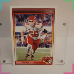 George Karlaftis 2024 Score #141 Kansas City Chiefs Football Card NFL Football