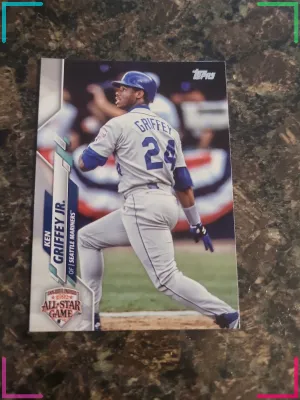 2020 Topps Update Series - All-Star Ken Griffey Jr #U-190 Batting, Vertical