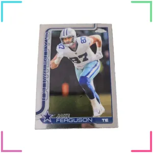 Topps Chrome 2025 Jake Ferguson Dallas Cowboys #75 Football NFL Card
