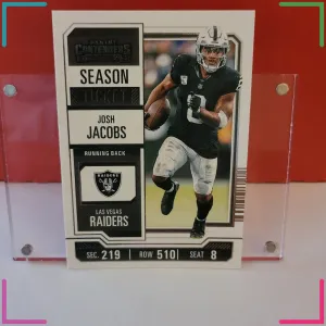 2023 Panini Contenders Football Josh Jacobs #55