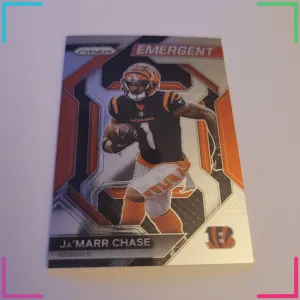 2023 Panini Prizm Football Emergent #H-7 JA'MARR CHASE Cincinnati Bengals