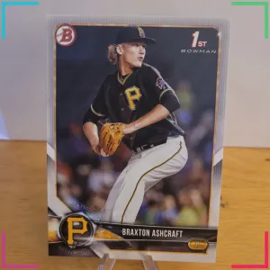 2018 Bowman Draft - Chrome Braxton Ashcraft #BDC-95 (RC)