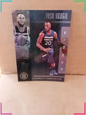 Josh Okogie 2019-20 Illusions Black Sapphire