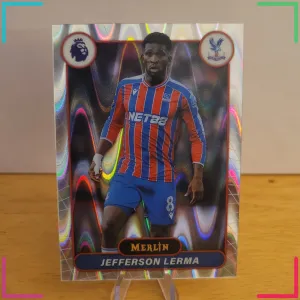 2025-26 Topps Merlin Premier League - Jefferson Lerma #80 RayWave Refractor