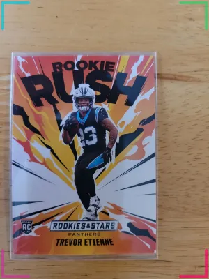 2025 Panini Rookies & Stars - Rookie Rush Trevor Etienne #19 (RC)