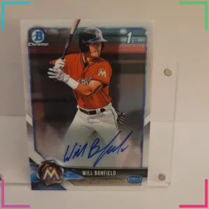 2018 Bowman Draft - Chrome Draft Pick Autographs Will Banfield #CDA-WB (AU, RC)