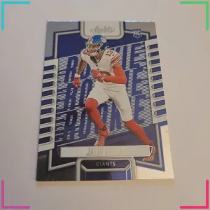 Jalin Hyatt 2023 Panini Absolute Football Rookie RC #126 New York Giants
