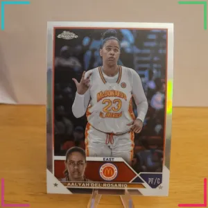 2023 Topps Chrome McDonald's All American - Aalyah Del Rosario #27 Refractor...
