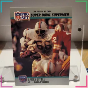 1990 Pro Set Super Bowl XXV Silver Anniversary - Larry Little #66