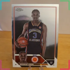 2023 Topps Chrome McDonald's All American - Mookie Cook #63 (RC)