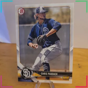 2018 Bowman Draft - Chris Paddack #BD-68 (RC)