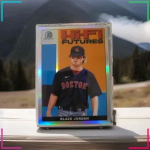 Blaze Jordan Hi-Fi Futures ‘22 Bowman Silver Holo Red Sox #HIFI-16 Prospect
