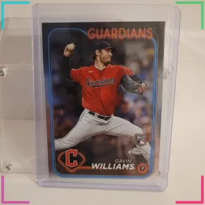 2024 Topps Chrome - Gavin Williams #15 (RC)