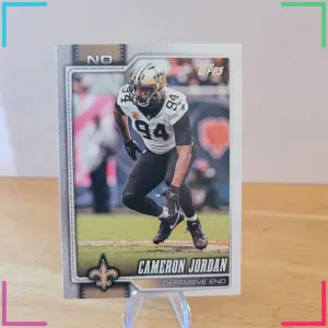 Topps 2026-2025 New Orleans Saints Cameron Jordan #148 Base Set Football Card