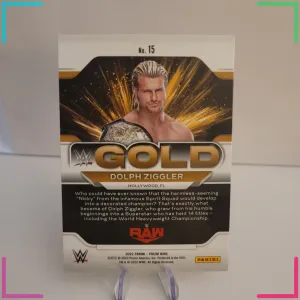 2022 Panini Prizm WWE - WWE Gold Dolph Ziggler #15