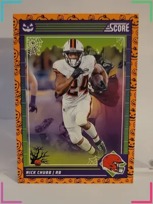 2024 Panini Score-A-Treat - Nick Chubb #65 Pumpkins