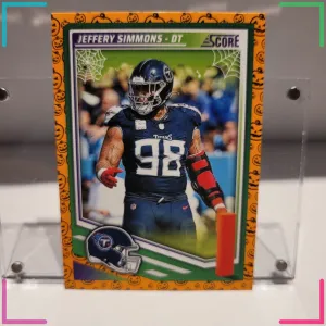 2025 Score - Jeffery Simmons #235 Pumpkin