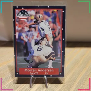 1991 Stars 'n Stripes - Morten Andersen #86