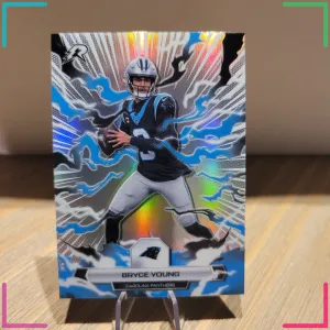 Topps 2025 Resurgence Refractor Bryce Young #13 Carolina Panthers Football Card