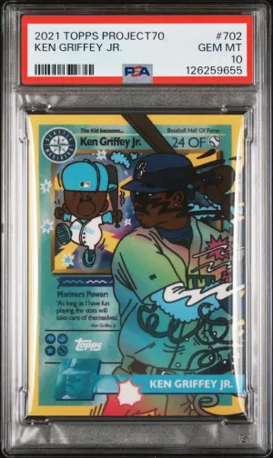 2021 Topps Project70 Ken Griffey Jr. PSA 10 #702