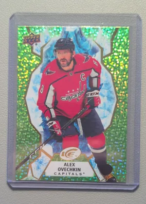 2021-22 Upper Deck Ice Alex Ovechkin Green #16
