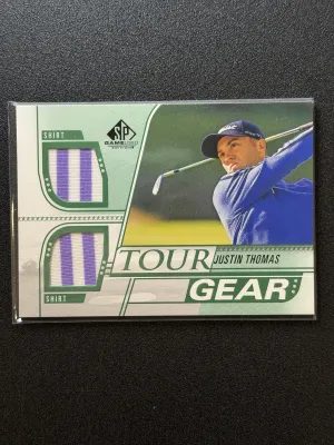 2008 Upper Deck SP Game Used Edition Justin Thomas Tour Gear Relic #TG-JT