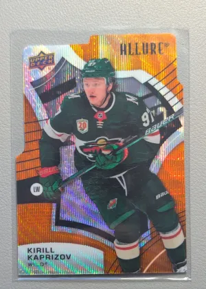 2021-22 Upper Deck Allure Kirill Kaprizov Orange Slice #40