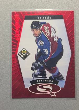 1999-00 Upper Deck Choice Joe Sakic StarQuest Red #SQ11